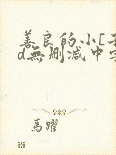 善良的小[子hd无删减中字第2季