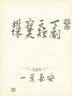 权宠天下医妃要休夫短剧