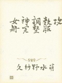 女神调教攻略手册完整版封面