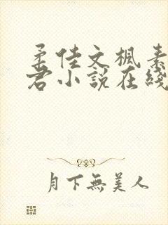 柔佳文枫素云雅君小说在线阅读