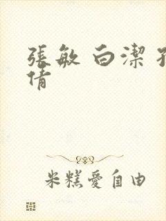 张敏 白洁 孙倩封面