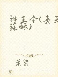 神王令(秦天,苏酥)