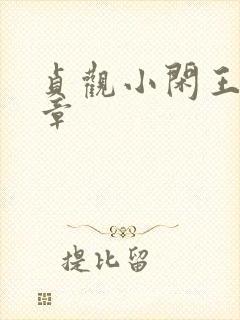 贞观小闲王最新章