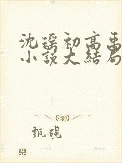 沈瑶初高禹川的小说大结局