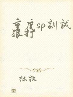 重度sp训诫文狠打