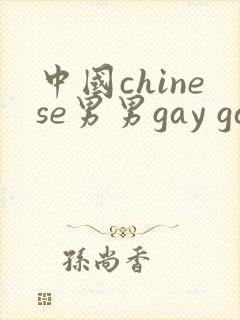中国chinese男男gay gay网站