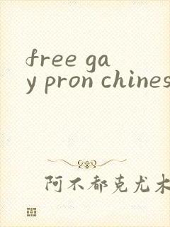 free gay pron chinese