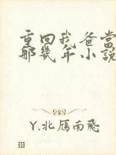 重回我爸当校草那几年小说番外封面
