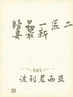 精品一区二区人妻最新