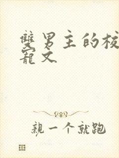 双男主的校园甜宠文