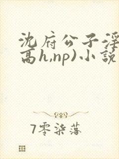 沈府公子淫史(高h,np)小说封面