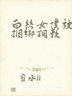 白丝女仆被主人捆绑调教