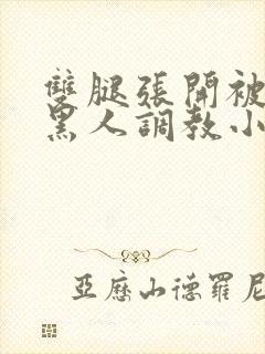 双腿张开被9个黑人调教小说