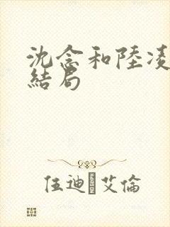 沈念和陆凌川的结局封面