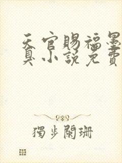 天官赐福墨香铜臭小说免费阅