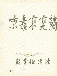 娇妻偷偷被人骑小说全文阅读