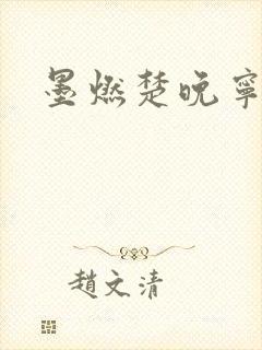 墨燃楚晚宁大婚