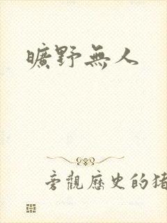 旷野无人