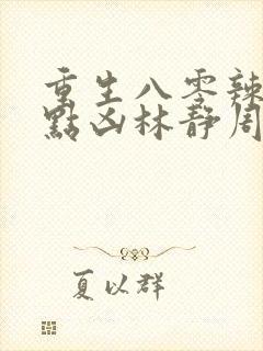 重生八零辣妻有点凶林静周航