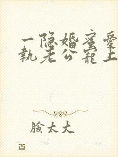 一隐婚蜜爱:偏执老公宠上瘾封面