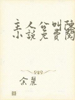 主人公叫陈平的小说免费阅读