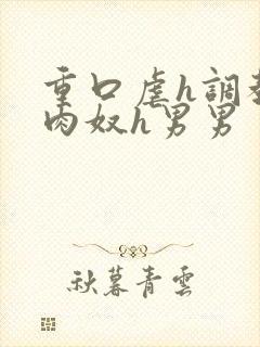 重口虐h调教h肉奴h男男封面