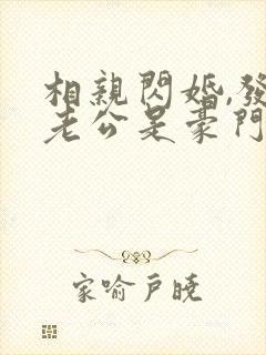 相亲闪婚,发现老公是豪门继承人封面
