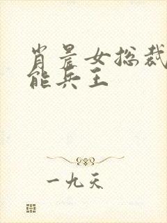 肖晨女总裁的全能兵王