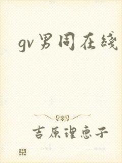 gv男同在线封面