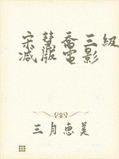 宋慧乔三级无删减版电影