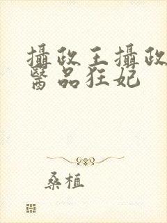 摄政王摄政王的医品狂妃