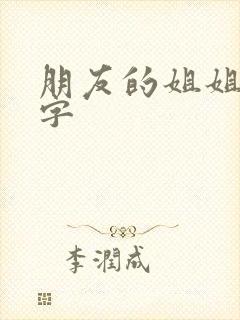 朋友的姐姐3中字封面