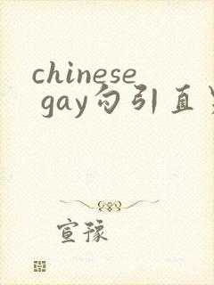 chinese gay勾引直男