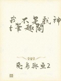 我不是戏神txt笔趣阁封面