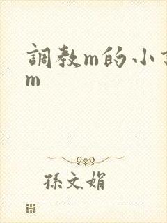 调教m的小说sm