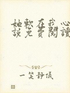 她软在我心上小说免费阅读无弹窗封面