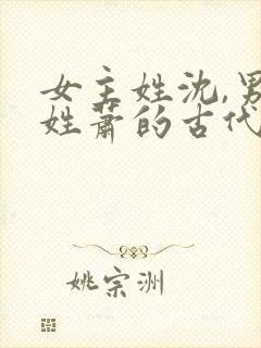 女主姓沈,男主姓萧的古代重生小说