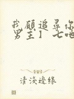 我愿追寻你【双男主】 七吔