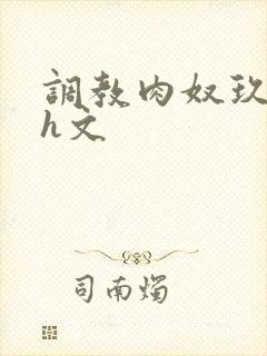 调教肉奴玖辛奈h文