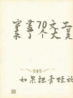 穿书70文工团来了个大美人儿