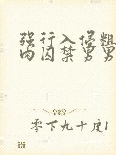 强行入侵粗暴h肉囚禁男男