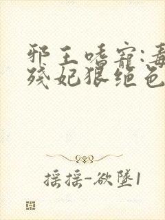 邪王嗜宠:毒医残妃狠绝色