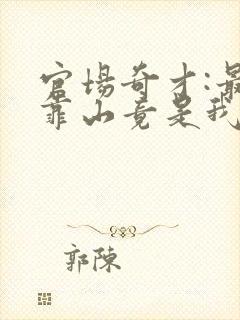 官场奇才:最强靠山竟是我自己李澜全本阅封面