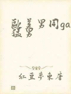 欧美男同gay猛男