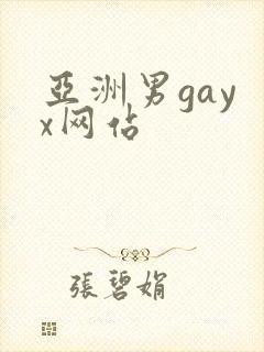 亚洲男gay x网站