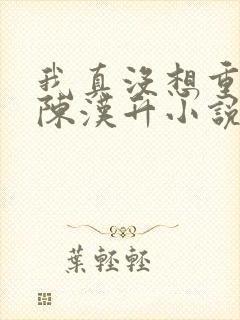 我真没想重生啊陈汉升小说版免费