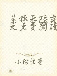 叶锦禾陆霆舟全文免费阅读