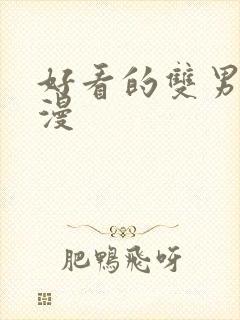 好看的双男主动漫封面