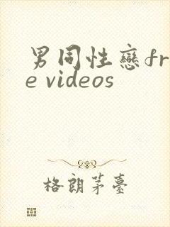 男同性恋free videos