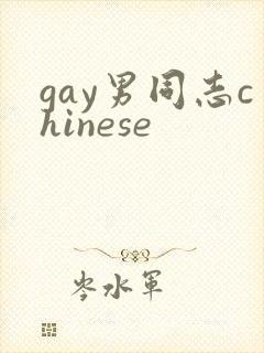 gay男同志chinese